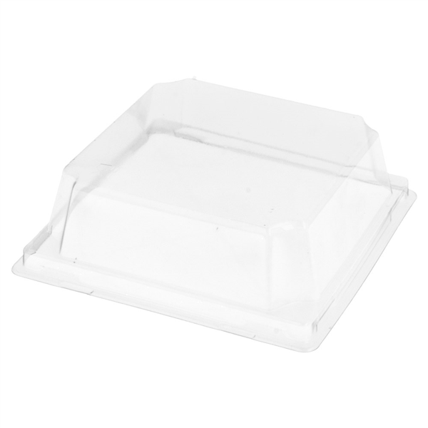 Lids for item 224.85 (3,7cm hoog) Transparant PET (50st/pak)