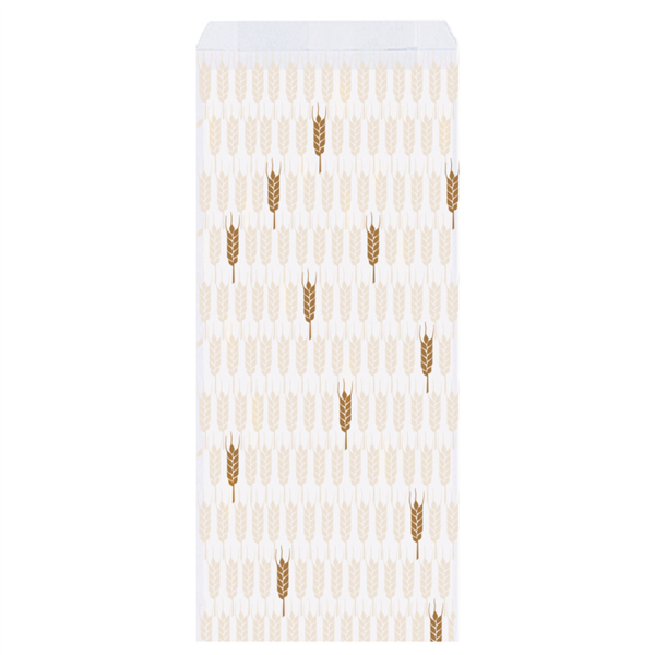 Bread Bags "Ceres" 14+7x35cm White Cellulose (500st/pak)