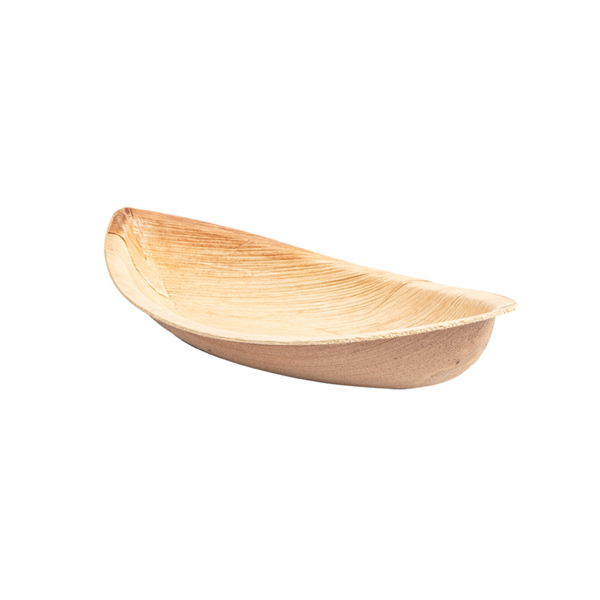 Containers Canoe "Areca" 21x11x4cm Natural Areca (25st)