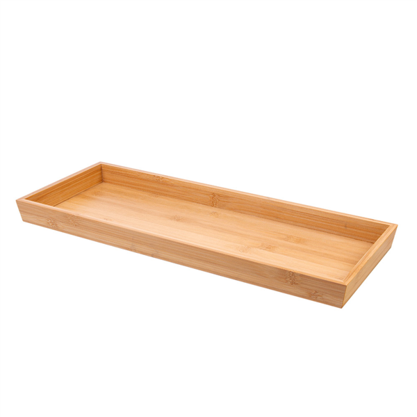 Bamboo trays 45,7x17,8x3,2cm (Per stuk)