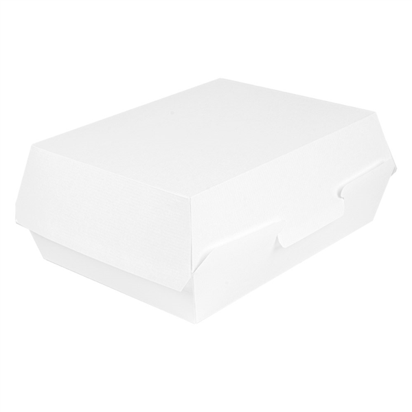 "The Pack" Lunchbox 22,5x17x8,5cm White Nano-Micro Corrugated Cardboard (50st/pak)