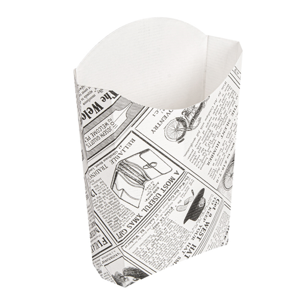 Chip Boxes "Times" The Pack 13,5x8,5x16cm (200st/pak)