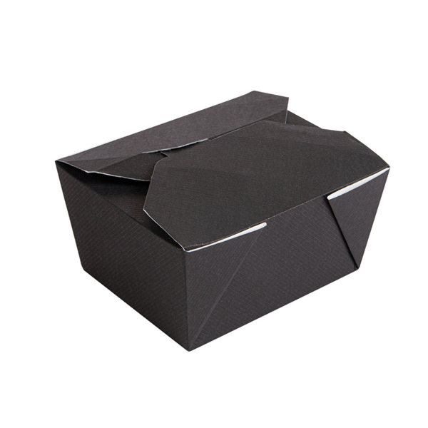 Rectangular Boxes The Pack 780ml 11,3x9x6,3cm Black (50st/pak)