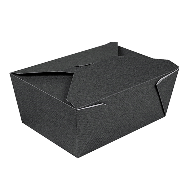 "The Pack" Rectangular Boxes 19,6x14x9cm Black Nano-Micro Corrugated Cardboard (50st/pak) #4
