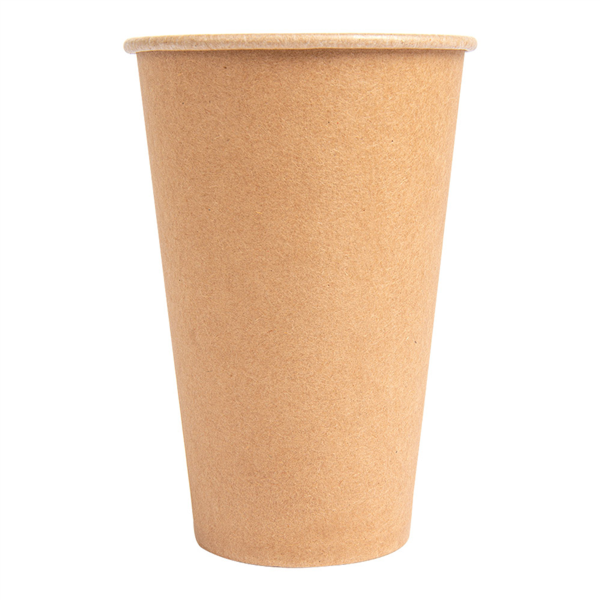 Cups 12oz (360ml) Brown Cardboard (100st/sleeve)