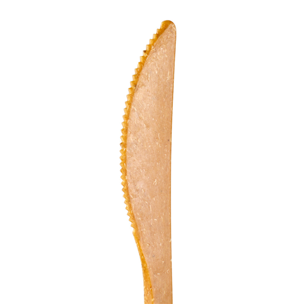 Knives Natural Wood Fibre 17cm (80st/pak)