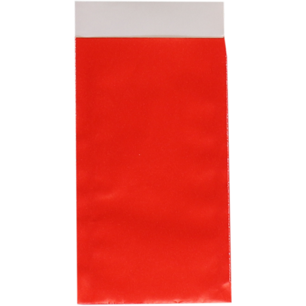 Luxe fournituren zakjes LOVLY 10x15cm Rood (200st/doos)