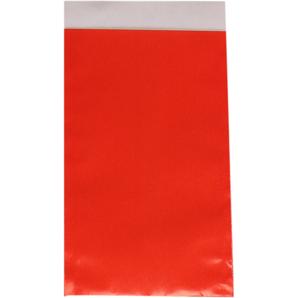 Luxe fournituren zakjes LOVLY 12x19cm Rood (150st/doos)