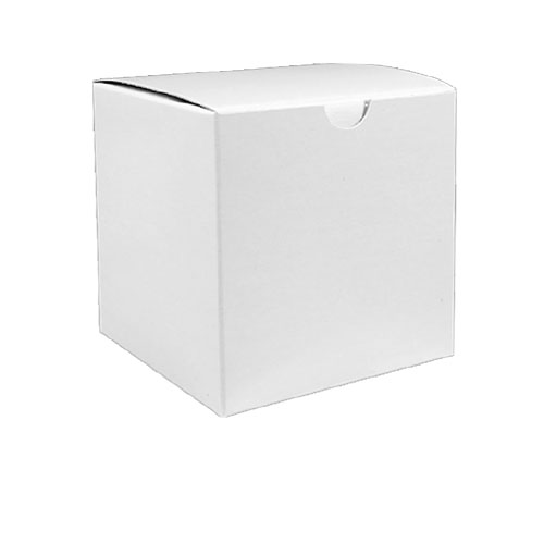 Tuck-it Gift Box One piece folding box White gloss 3x3x3 B30124