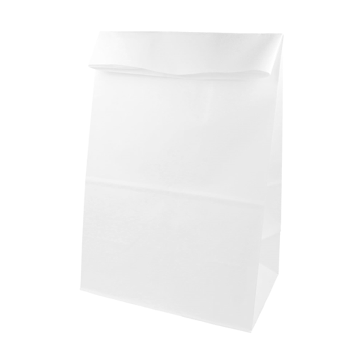 [206.70] SOS Bag without handles 70GSM 20+9x34,5cm White Cellulose (500st/doos)