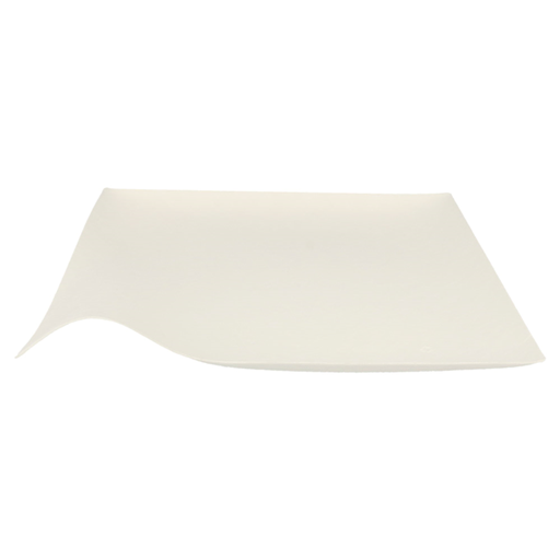 [209.79] Vierkant bord "Kaku" (Japans model) X-Large 24,6x4cm Bagasse/White Cellulose (50st/pak)