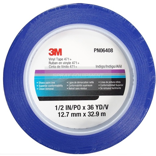 [20902] 3M Masking Tape (Blue): 2"x66yrds / per rol