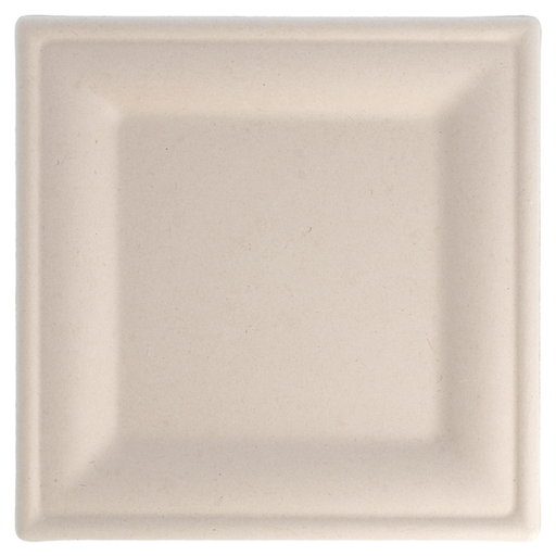 [212.69] Vierkant bord Bionic/Bagasse 20x20x1cm Natural Cellulose (50st/pak)