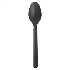 [213.29] Small Spoon Premio 15cm Black 50st/pk