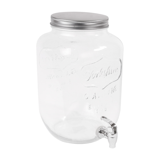 [215.57] Beverage dispenser 8L (19,5x31cm) Clear Glass (per stuk)