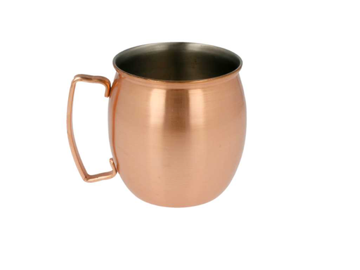 [216.18] Mug "MOSCOW" (beker) Copper Stainless Steel 420ml  per unit (stuk)