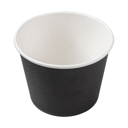 [219.77] Cardboard Tubs 1000ml Black (50st/pak)