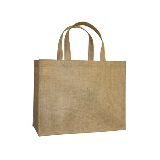[220.79] Bag with handles Natural jute 38,5x18x30,5cm (per stuk)