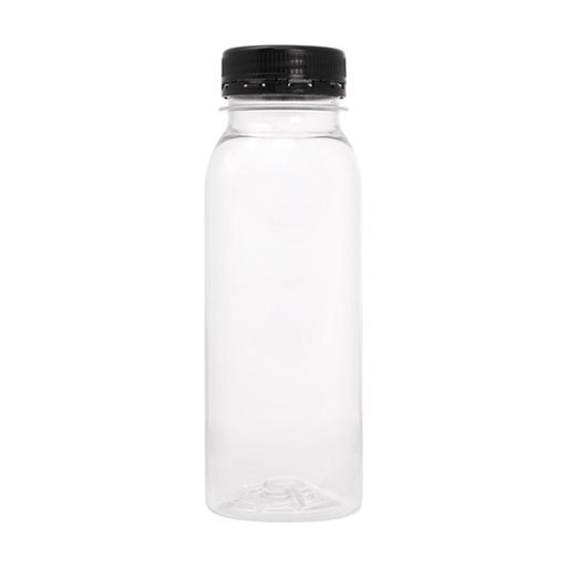[225.48] PET fles 250ml 5,2x5,2x14,5cm Clear PET (231st/doos)
