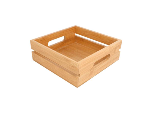 [225.49] Natural Bamboo Box 20x20x7cm (per stuk)