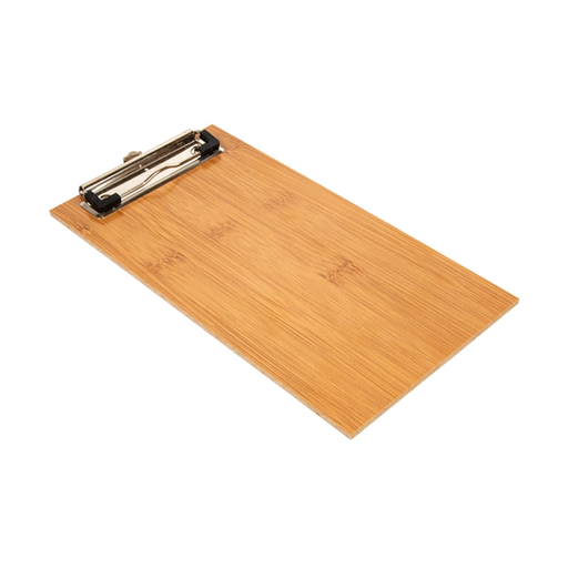 [226.10] Clipboard Menu Holder 13x24,5x0,4cm Bamboe (per stuk)