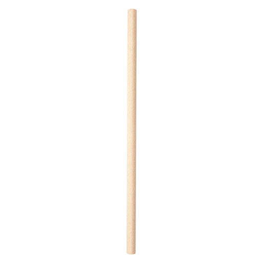 [227.88] Paper Straws 0.80 x 20 cm Natural Kraft (250st/pak)