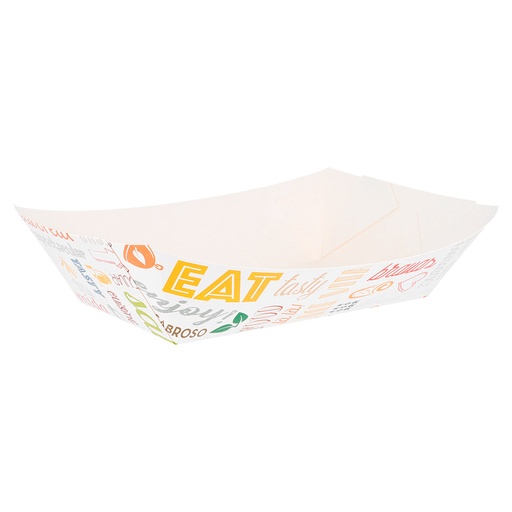 [229.76] Food tray "Parole" 5 lb (2400lb) 17x9,5x6,5cm (100st/pak)