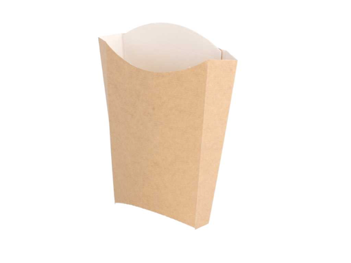 [234.42] Chip Boxes The Pack 14,5x9,5x18cm Natural Cardboard (200st/pak)