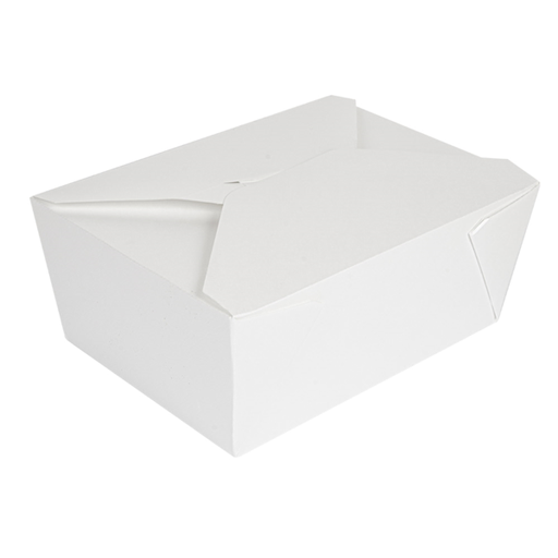 [234.65] "The Pack" #4 Bio Rectangular Boxes 19,6x14x9cm White Nano-Micro Corrugated Cardboard (50st/pak)