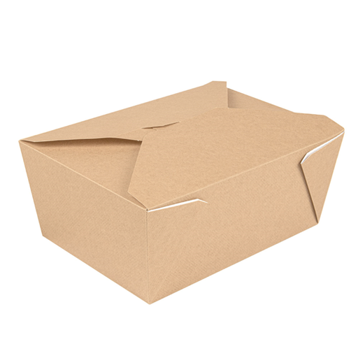 [234.66] "The Pack" #4 Rectangular Boxes 19,6x14x9cm Natural Kraft Nano-Micro Corrugated Cardboard (50st/pak)