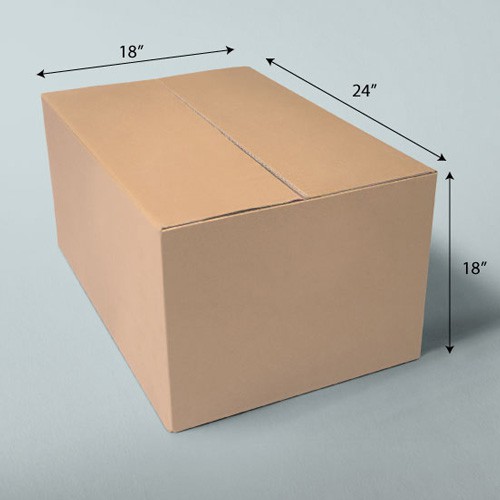 [2418180] Carton  24x18x18' Double Wall (60x45x45cm) per stuk