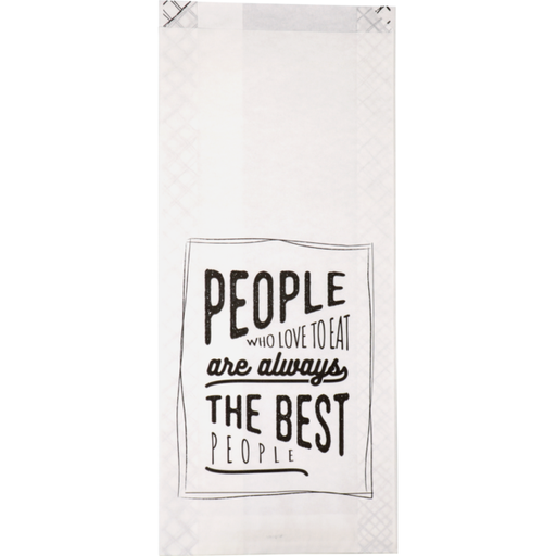 [251320] Broodzak Half Brood "Love to Eat" (500st/doos)