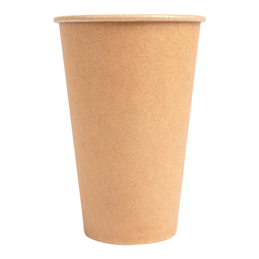 [252.32] Cups 12oz (360ml) Brown Cardboard (100st/sleeve)