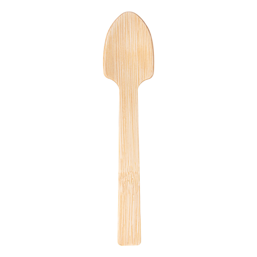 [254.20] Small coffee spoons 10,5cm Natural Bamboo (100st/pak)
