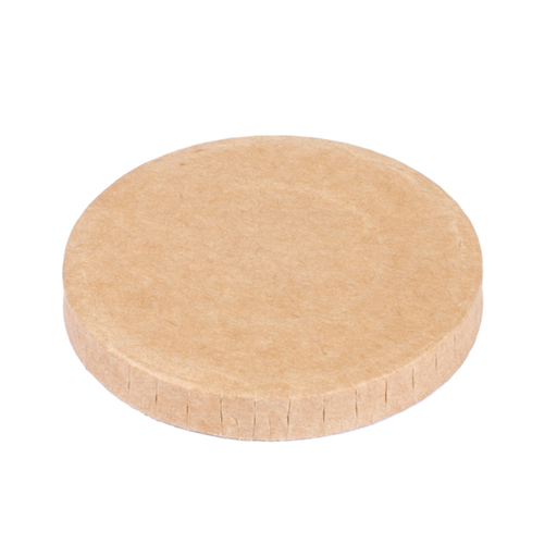 [254.42] Lids for small containers 254.44 Brown Cardboard (50st/pak)