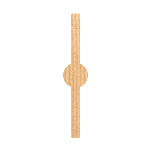 [258.06] Adhesive Wrap Label 4x20cm Natural Kraft (250st/pack)