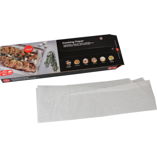 [319815] Bakplaat papier vellen Saga (panliner) / Ovan paper  33x53cm (500vel/pak)