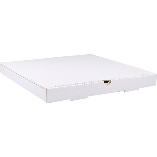 [414985] Pizza Box / Doos 30x30x3cm Wit Americano 1.8mm (150st/pak)
