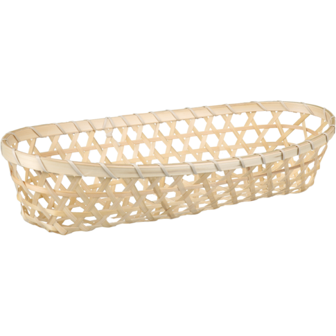 [436740] Stokbrood mand Bamboe 39x12x8cm (per stuk)