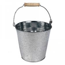 [439935] Emmer zink Riga 17x15cm cerise (per stuk)