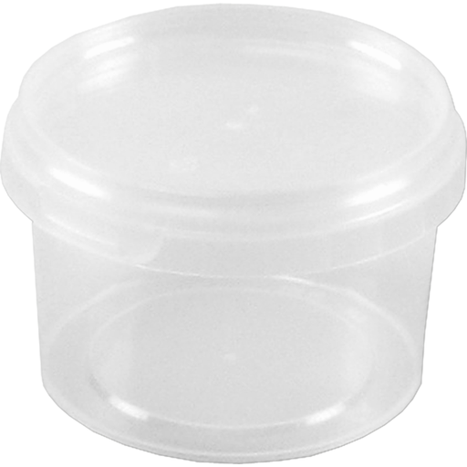[449000] PP cups + deksels 118mm rond 565cc TE 290st/ds