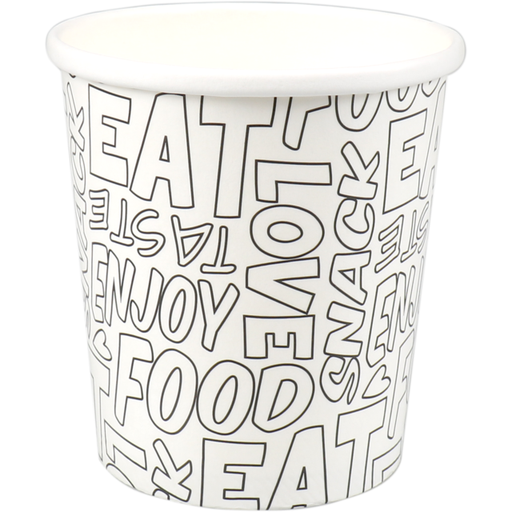 [450147] Soup/Food to go Cup "Words" 16oz. (25st/pak)