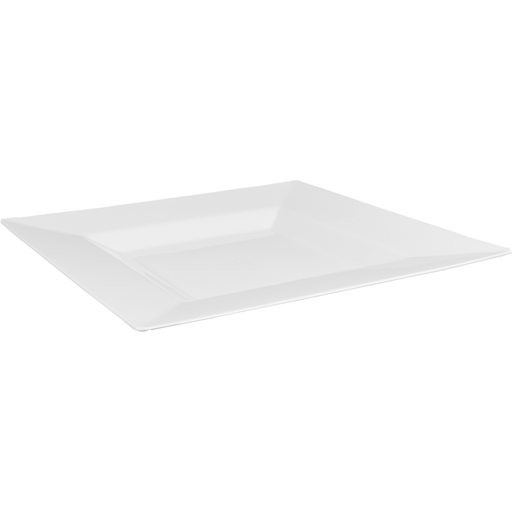 [600900] Bord vierkant Wit X-large 270mm (20 stuks/pak)