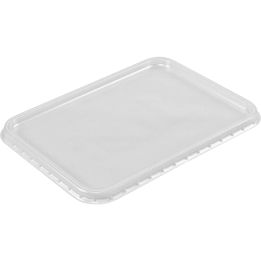 [456400] Binnensluitdeksel PP (185/d) 180x135mm Microwave Helder t.b.v. Kilo bak ds@400st