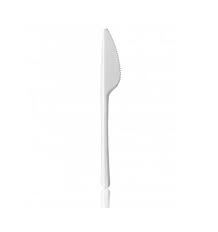 [457222] Plastic Mes / knife 165mm wit Ecoline 100st/pk
