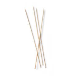[459898] Saté stokjes / Skewer bamboe prikker 25cm/10" (1000st/pak)