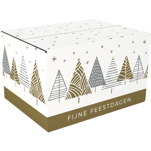 [478688] Kerstdoos Design "Under The Stars" 390x290x232mm (C) - per stuk