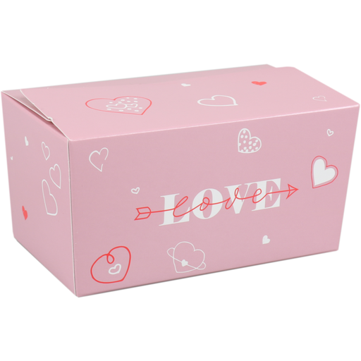 [485275] Lovly Ballotin Love & Hearts 500gr (per stuk)