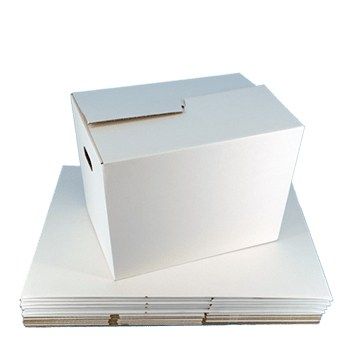 [485320360] Carton Verhuisbox 485x320x360mm WIT