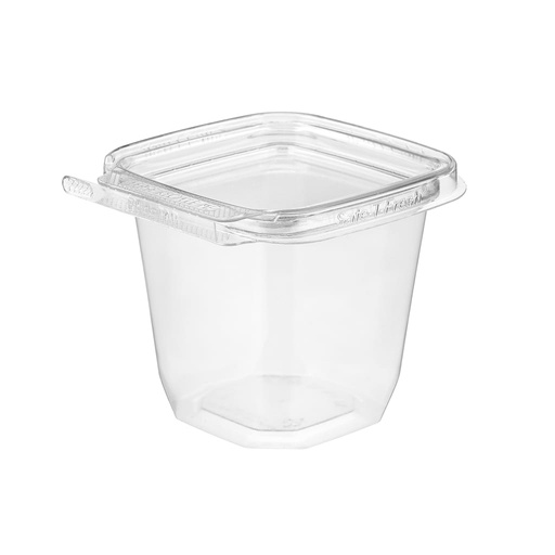 [TS3008] Temper resistant square Snack container 8oz. 3-5/8 x 3-7/16 x 3" (288pcs/cs)